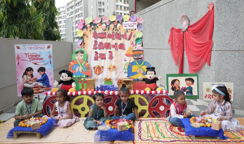 Rakshabandhan Celebration |Satyam Pre-Primary Gujarati Medium